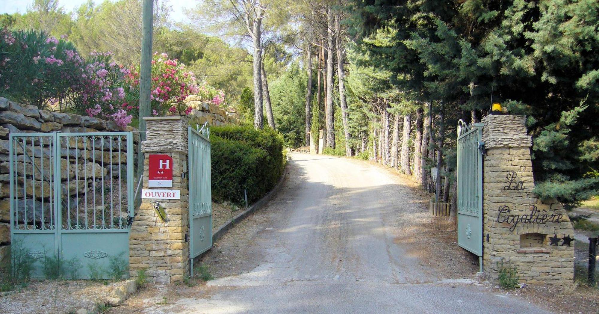 La Cigaliere Hotel Le Beausset Eksteriør billede